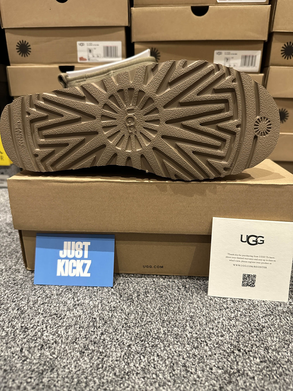 UGG Classic Ultra Mini Boots Antelope Size 3-7 UK
