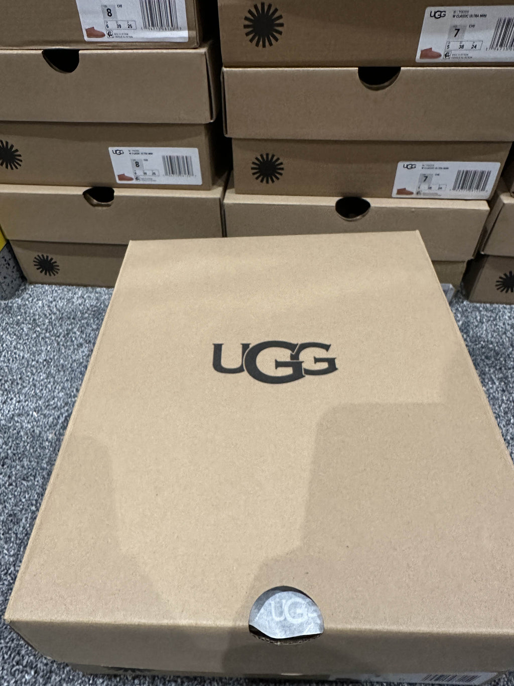 UGG Classic Ultra Mini Boots Antelope Size 3-7 UK
